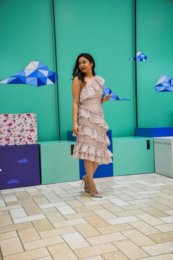 valentines day, lover and friends pick ruffle dress, pandora jewelry, fashion, tysons ciorner mall, dc blogger, saumya shiohare, myriad musings valentines day, lover and friends pick ruffle dress, pandora jewelry, fashion, tysons ciorner mall, dc blogger, saumya shiohare, myriad musings