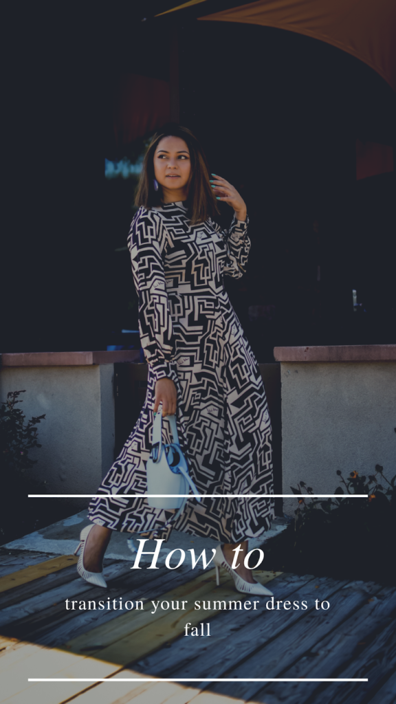 how to transition your summer dress to fall. HM richard alan dress, geometric dress style, beret style, midi dress outfit, layered outfit for fall, fall fashion, yellow blazer, black and white and yellow, myriad musings, saumya shiohare how to transition your summer dress to fall. HM richard alan dress, geometric dress style, beret style, midi dress outfit, layered outfit for fall, fall fashion, yellow blazer, black and white and yellow, myriad musings, saumya shiohare