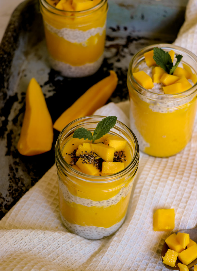 Mango Chia Pudding