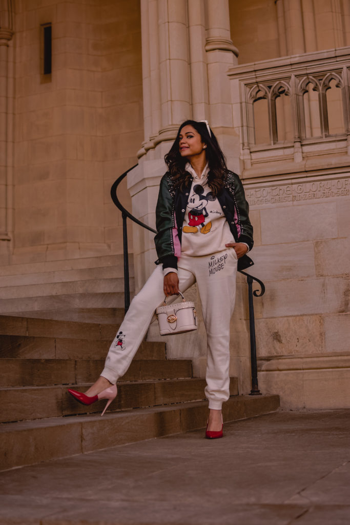 how to wear sweatsuits, sweatshirt and sweatshirt set, dressy and Casual sweats, loungewear done right, dc blogger, saumya shiohare, myriad musings 