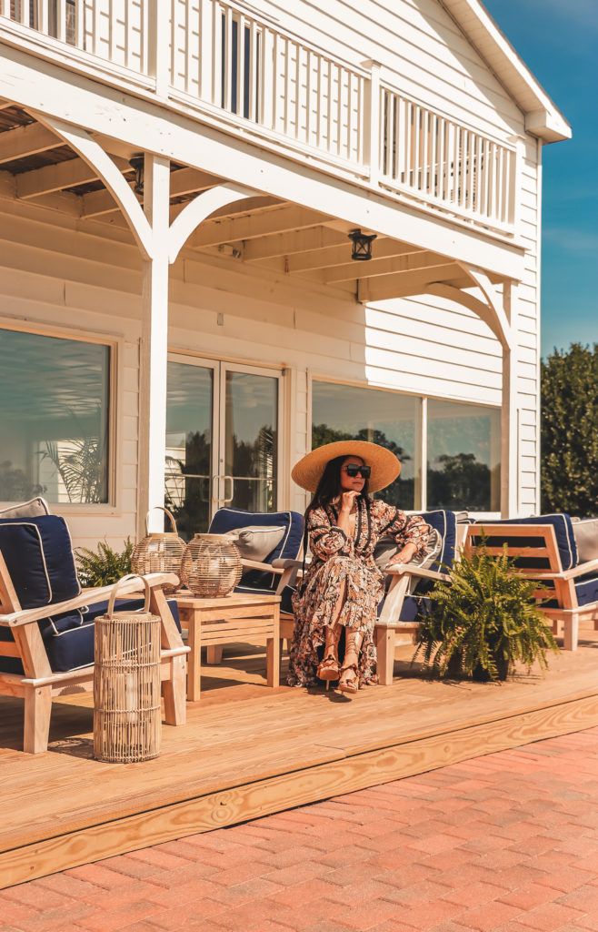 family trip to the Wylder hotel Tilghman Island, summer jumpsuit, family style, travel style, myriad musings, Saumya Shiohare 